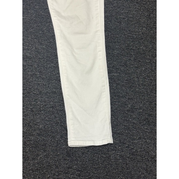 Paige Kylie‎ Crop White Sz 27 Stretch Jeans Cotton Elastaine Blend - Picture 4 of 9